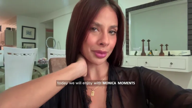 Aisha & Juan Super Horny latina Makes delivery Guy try a Monica Moments Doll and then her Booty