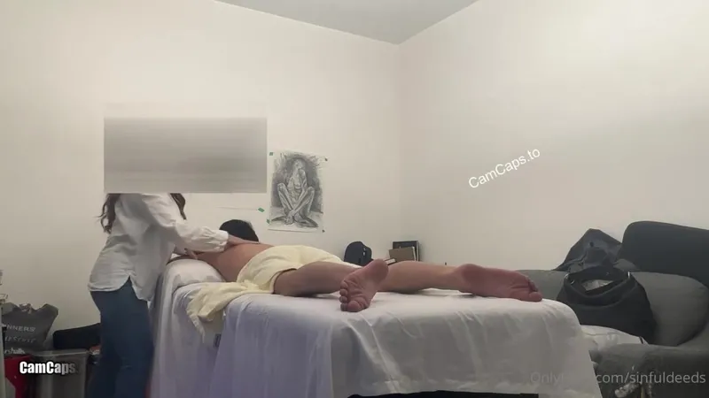 Erotic Massage Session with Foot Play and Oral Teasing by Sinfuldeeds.