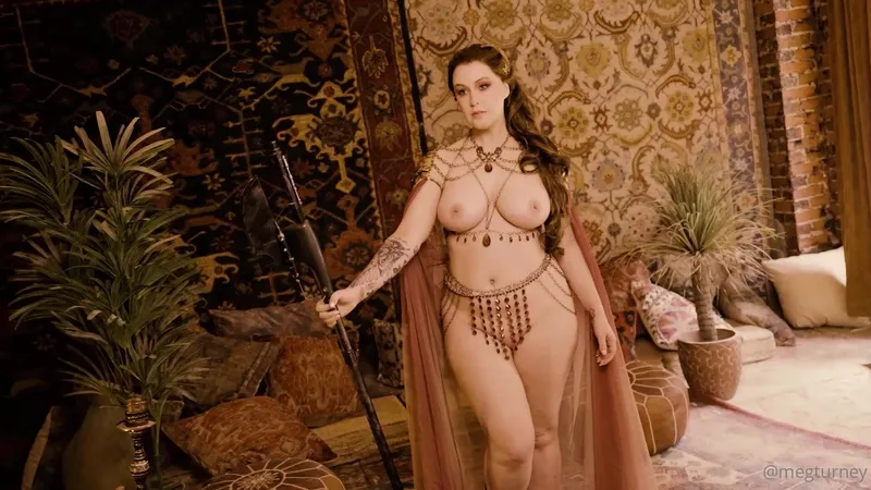 Meg Turney Teases With Big Tits And Nipple Play In A Luxurious Setting