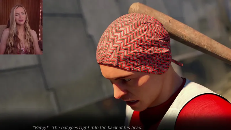 Bebahan__ Hot Blonde Playing a Porn Game in Live Stream video