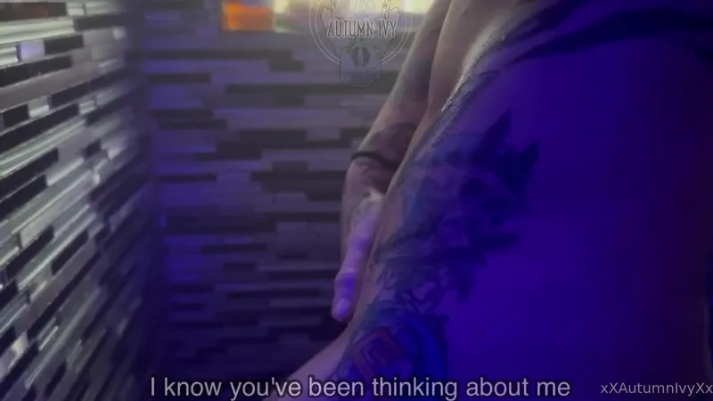 Autumnivy Shower JOI Video With Booty Closeups And Teasing In Wet Naked Curves