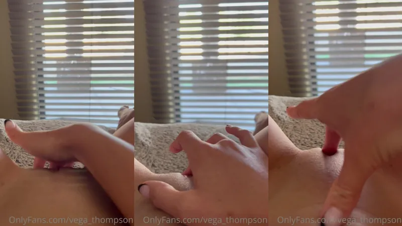 Vega Thompson Takes Fingers In Her Pussy In This OnlyFans Video