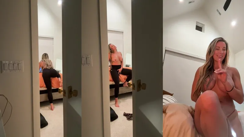 Txreemarie Fit Babe Rubbing her Pussy While no one at home Video