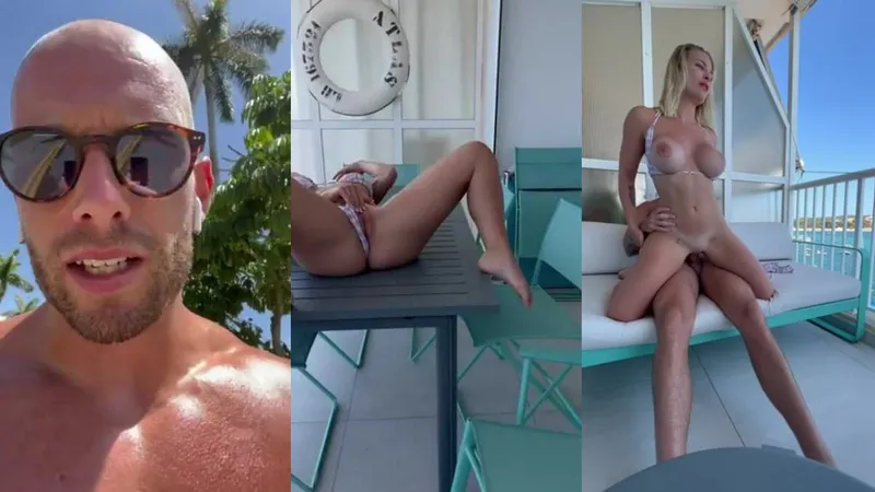 Margot Dulac Gets Fucked On The Balcony