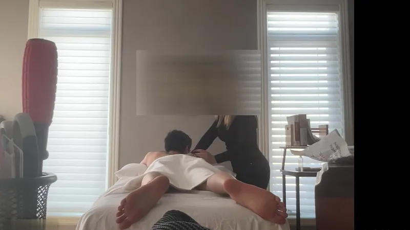Sinfuldeeds Sexy Massage Video Turns into a Steamy Handjob Session on OnlyFans