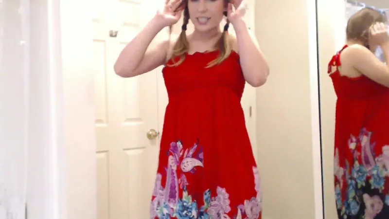 Xev Bellringer Play With You In Red Dress