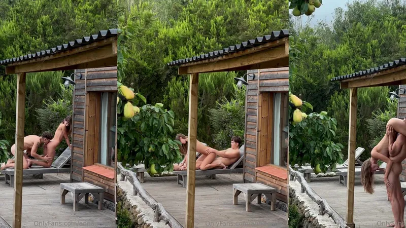 AnnaRalphs outdoor fuck session with DeanRalphs Video