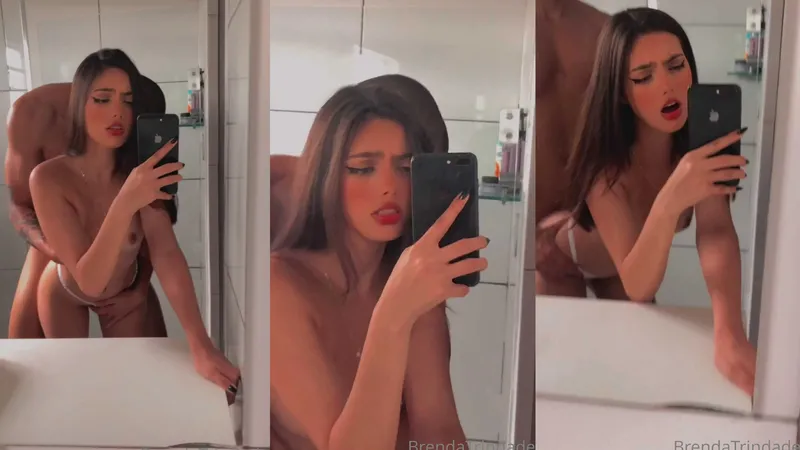 BrendaTrindade Films herself Getting Fucked in Bathroom Video