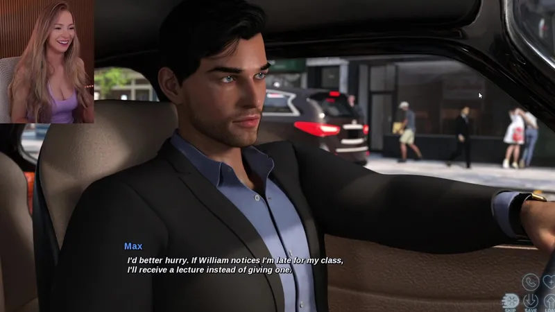 Bebahan Enjoy Playing a Porn Game in Live Stream Video