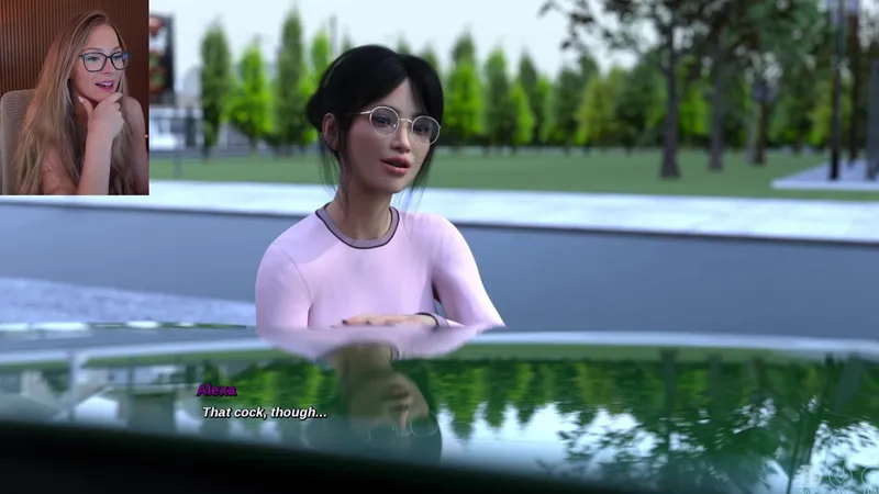 Bebahan Enjoy Playing a Porn Game in Live Stream Video