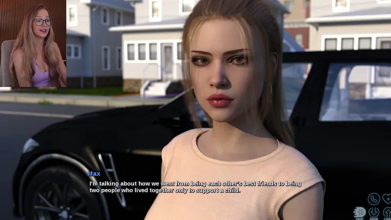 Bebahan Enjoy Playing a Porn Game in Live Stream Video