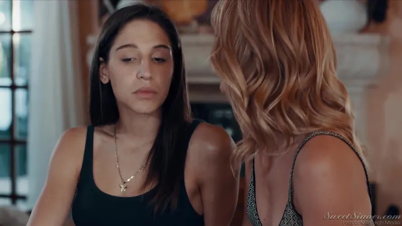 Abella Danger and Mona Wales enjoy threesome with a Lucky Guy in this wild video