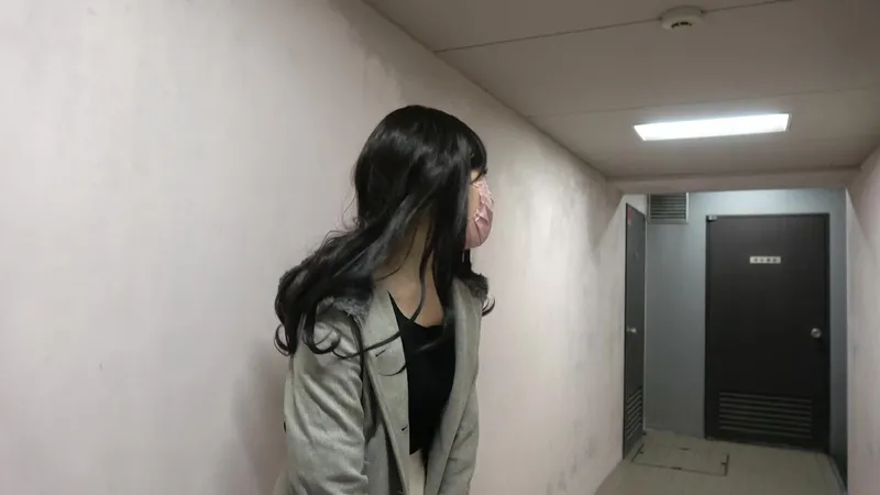 Japanese Babe Teasing And Showing Pink Lingerie And Thick Thighs