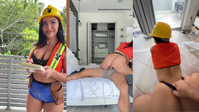 Emily Rinaudo POV Construction Worker Gets Naughty in Hardcore Fuck Video from OnlyFans