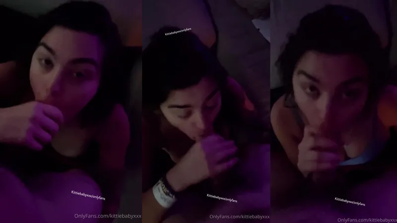 KittieBabyXXX POV Blowjob and Facial Video from OnlyFans
