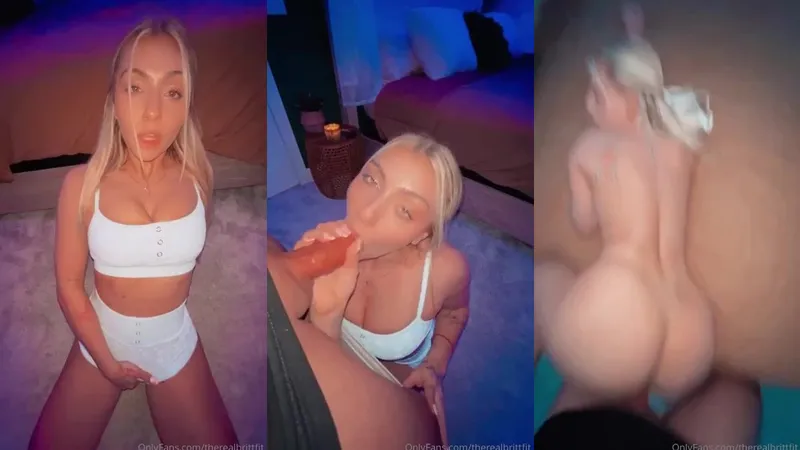 TheRealBrittFit Gets Fucked From Behind and Gives a Sensual Titfuck in This Steamy OnlyFans Video