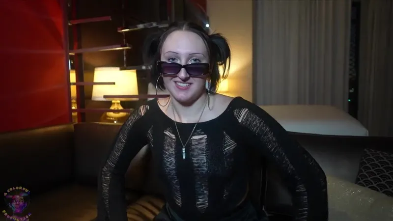 GIbbyTheClown Gets Fucked Hard by Slutty Raven Vice in Intense Hotel Room Video