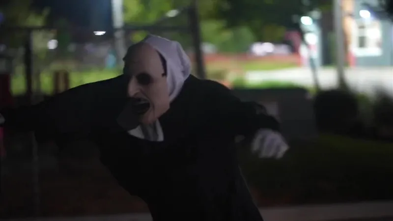 GIbbyTheClown sexy nun craves pussy in a wild threesome video