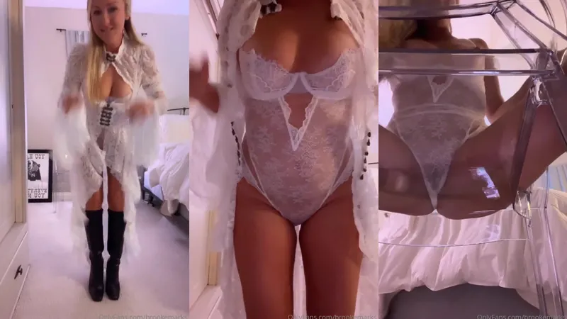 BrookeMarks Strips Her Naughty Pirate Costume in Sexy Halloween Video from OnlyFans