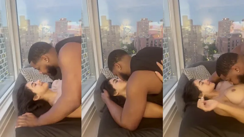 Emmanuellustin Gets Intimate by the Window in Steam OnlyFans Video