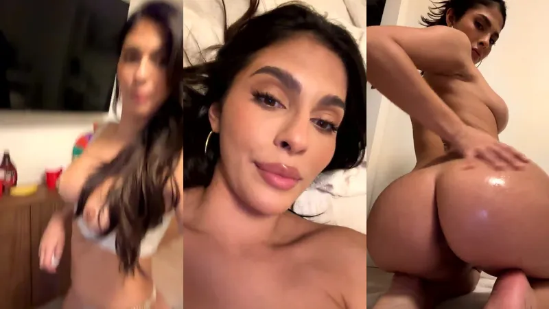 Amanda Trivizas Nude and Oiled Up in Sensual OnlyFans Livestream Video
