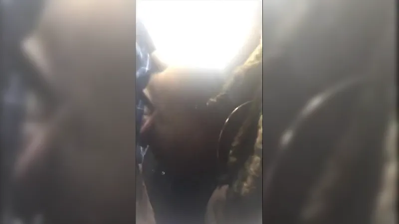 Honeydippedc OnlyFans Video of Ebony Babe Sucking Cock at Wild Glory Hole Party