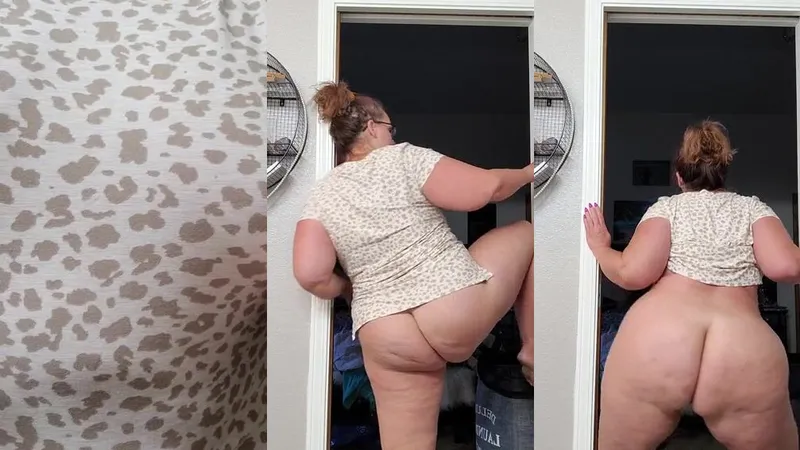 Ursula Andreia Shows off her Curves in Bedroom Before Bedtime