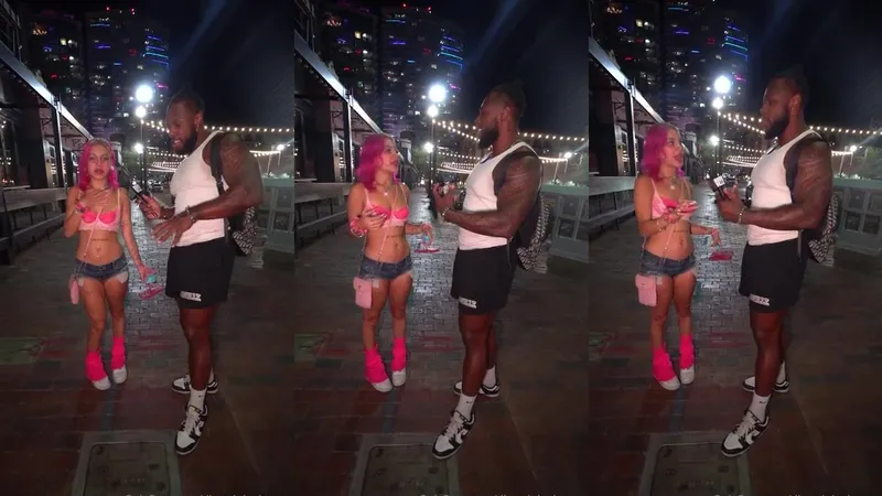dbgodplayhouse Lifts Petite Cutie in Pink Lingerie for a Public Fuck in the City