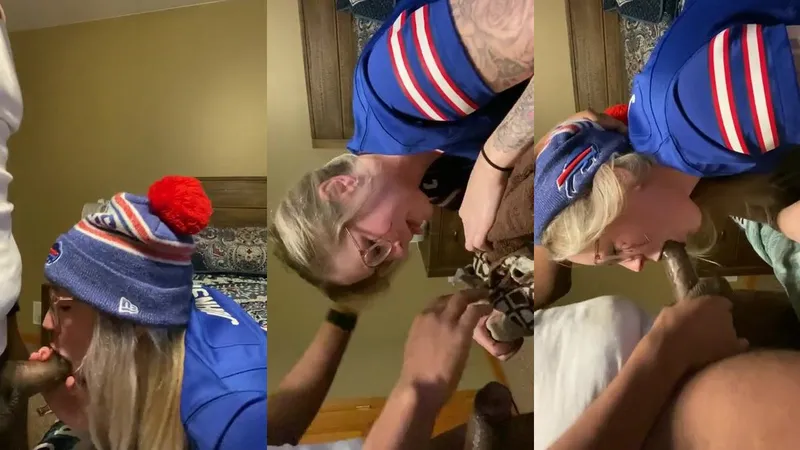 Subgirl0831, Subgirl Hard Core Throat Fucking in Sports Jersey and Beanie video