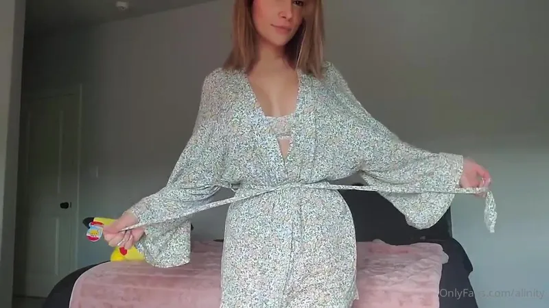 Alinity Strips Down to Bikini and Teases Her Pussy in OnlyFans Video