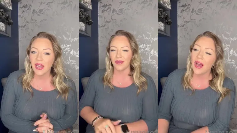 Mrsnicolexxx Shares Her Incredible Vanilla Alternative Experience in Sensual Video