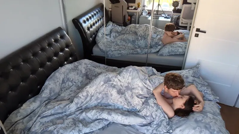 Real couple having afternoon sex full of passion and orgasms