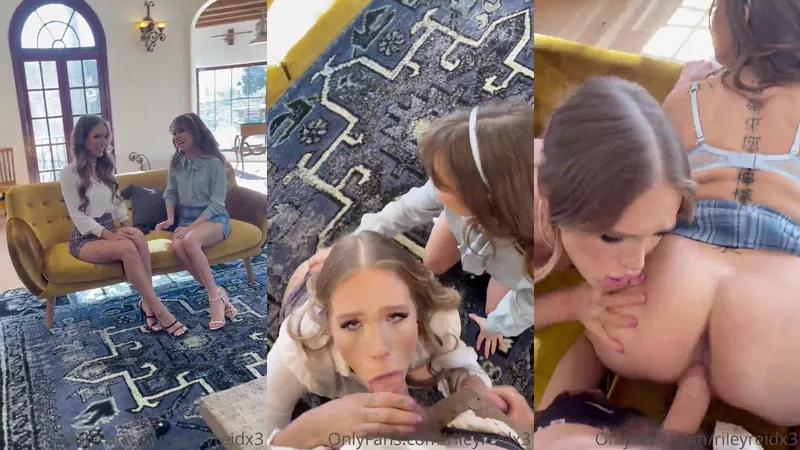 Riley Reid and Sky Bri in Steamy Study Session Video Exposed