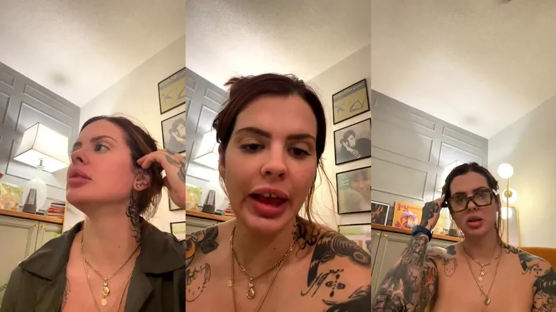 Keisha Grey Teases All in Leaked Nude Livestream Video