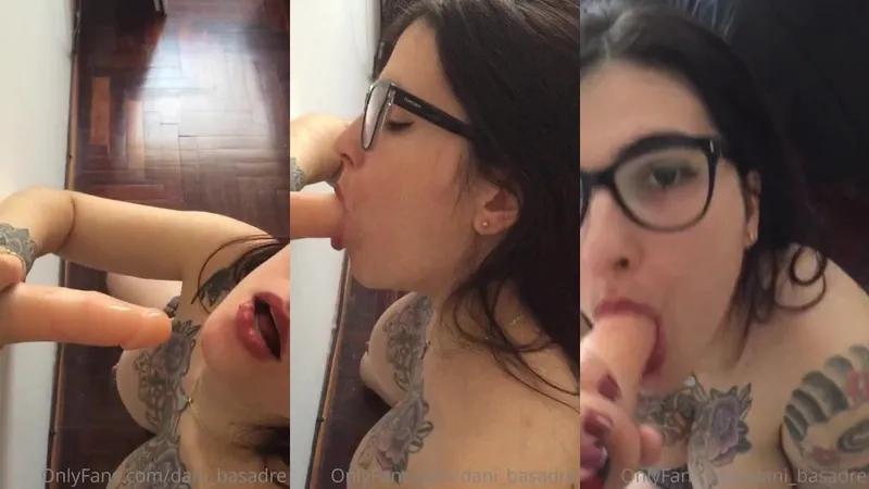 Daniela Basadre Teases with Intense Dildo Sucking Action in New Porn Video