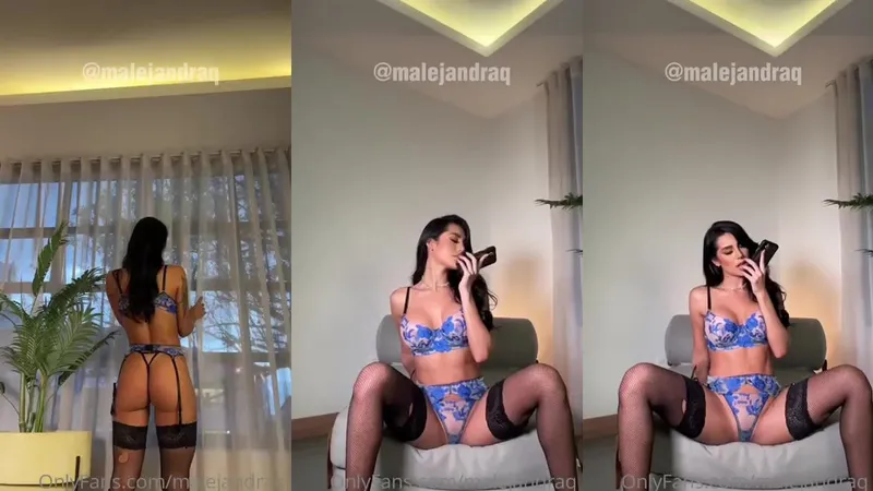 Maria AlejandraQ Teases in Steamy OnlyFans Leaked Video