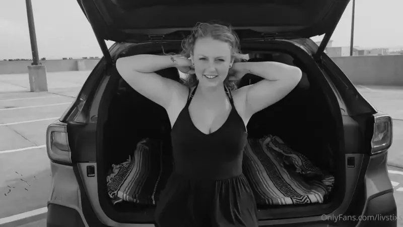 Livstixs Teases in Black Lingerie then Strips Bare in New Video