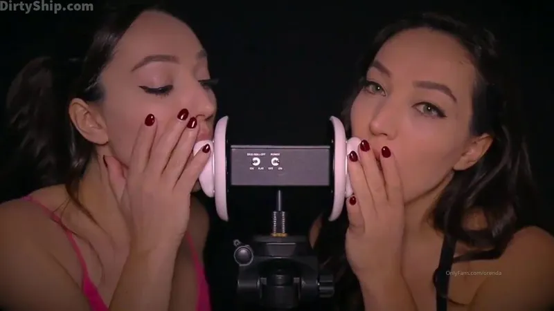 Orenda Teases With Nude ASMR Ear Eating In Her OnlyFans Video