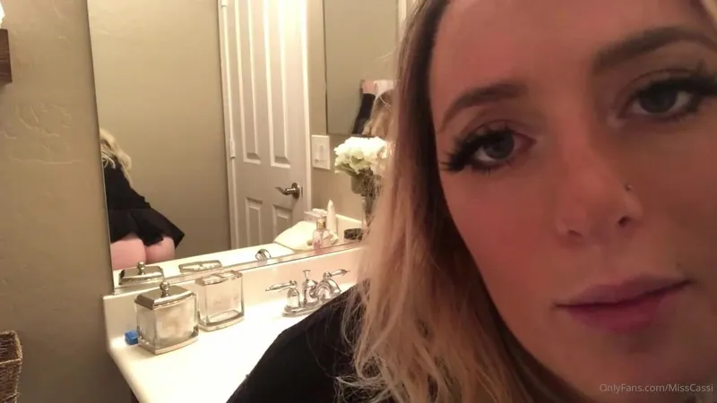 MissCassi Teases With Whispers While Getting A Naughty Haircut In This Exclusive OnlyFans Video