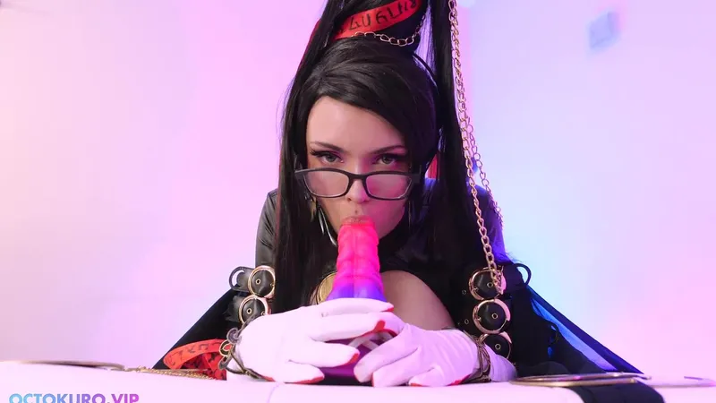 Octokuro Bayonetta Takes a Messy Facial in Leaked Video