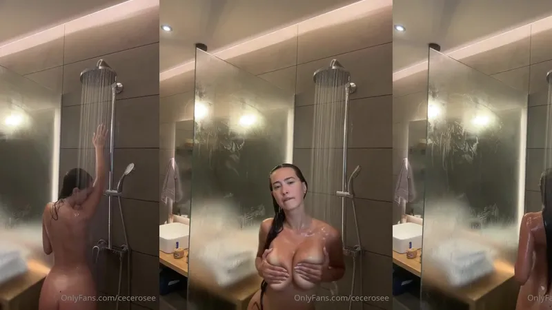 Cecilia Rose Teases in Steamy Shower Porn Video Leak