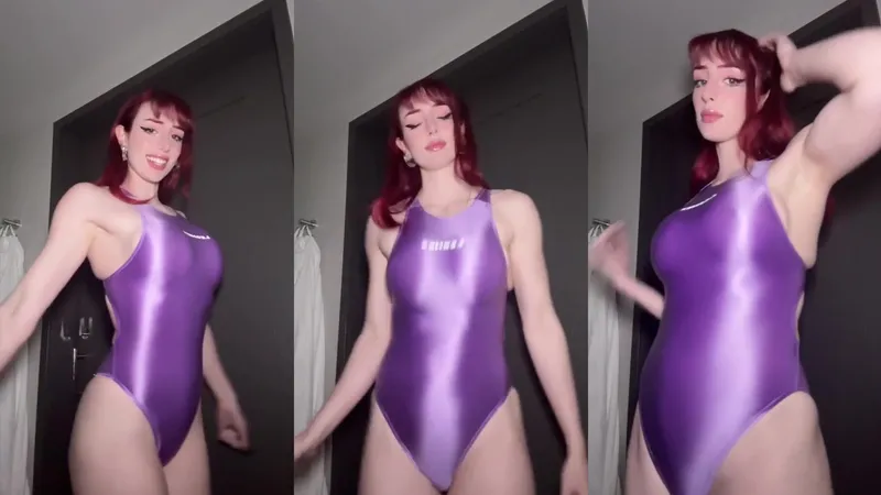 Morgpie Teases In Wet Swimsuit For Leaked Video Fun