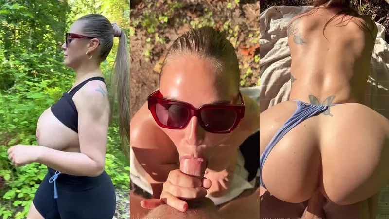 Ava Nicks Wild Forest Fuck Video
