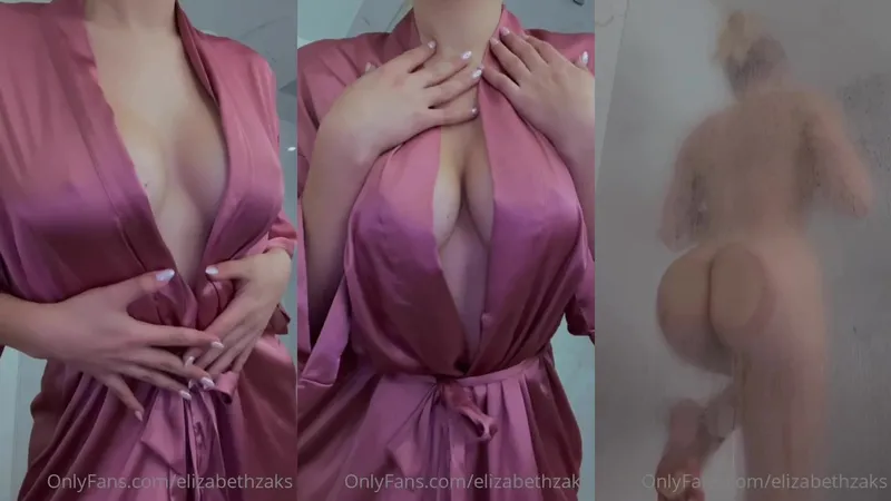 Elizabeth Zaks Wet Naked Shower Tease Video Leaked