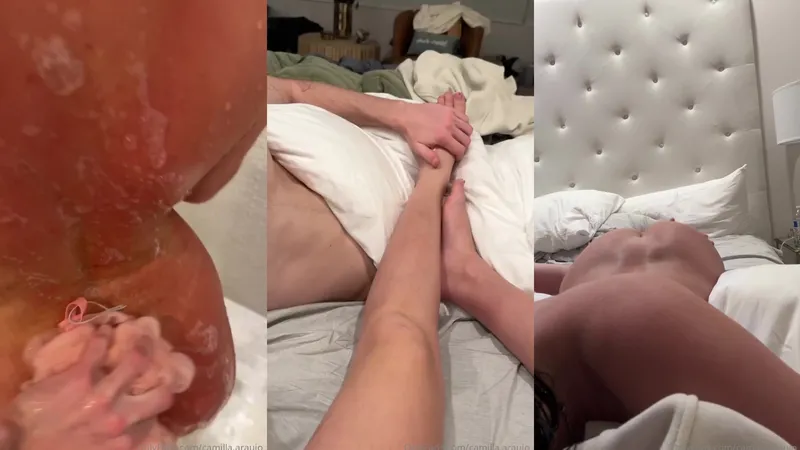 Camilla Araujo Teases in Steamy After Shower Fuck Video