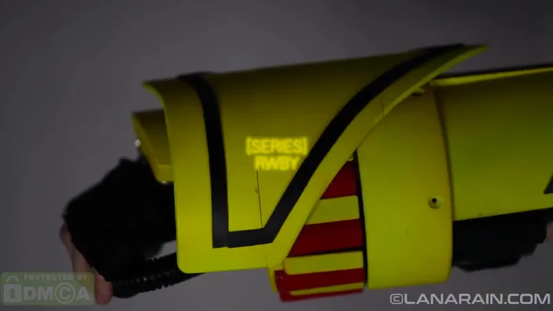 Lana Rain Cosplays Yang Xiao Long And Rides A Black Dildo