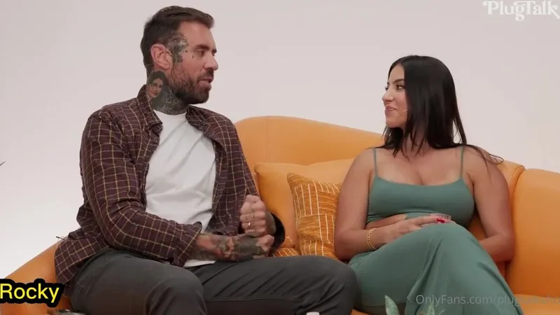 Lena The Plug And Rocky Emerson In A Steamy Threesome Fuckfest Video Leaked