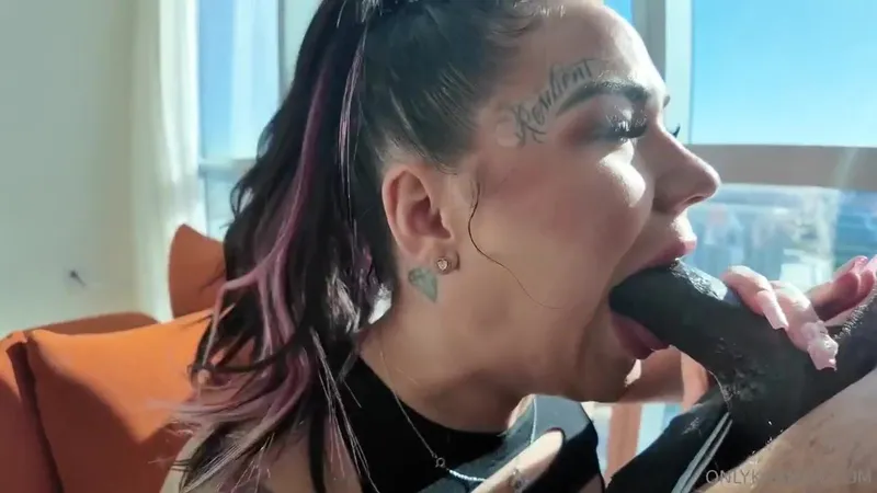 Karmen Karma Teases With BBC In Naughty Neighborhood Sex Tape Video