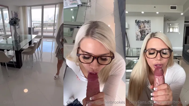 Summer Brooke's House Tour Ends With Hardcore Fucking in This Amateur Porn Video