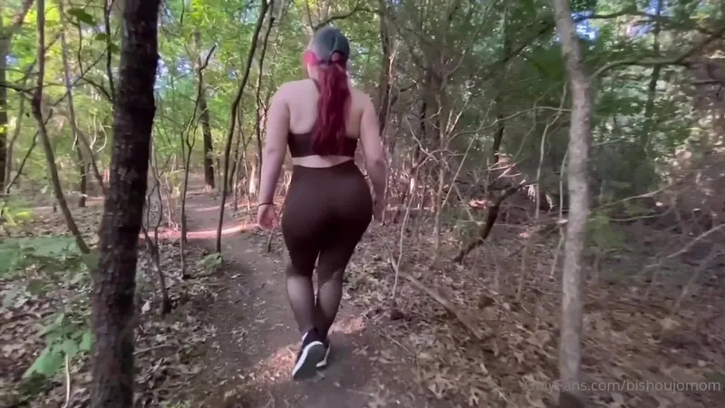 Juliette Michele Takes Her Guy For A Sex Stroll In The Woods